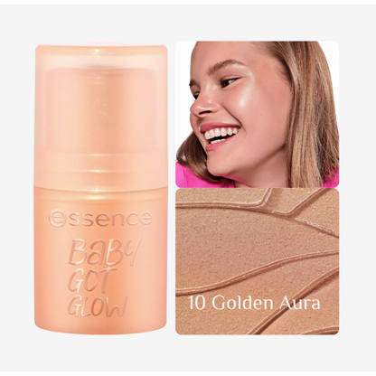 Essence Baby Got Glow Highlighter Stick – 10 Aura dorée