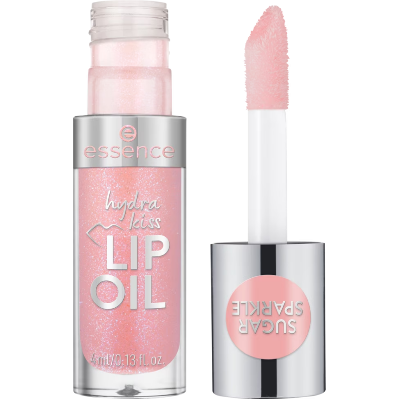 Essence Hydra Kiss Lip Oil – 10 Paillettes de sucre
