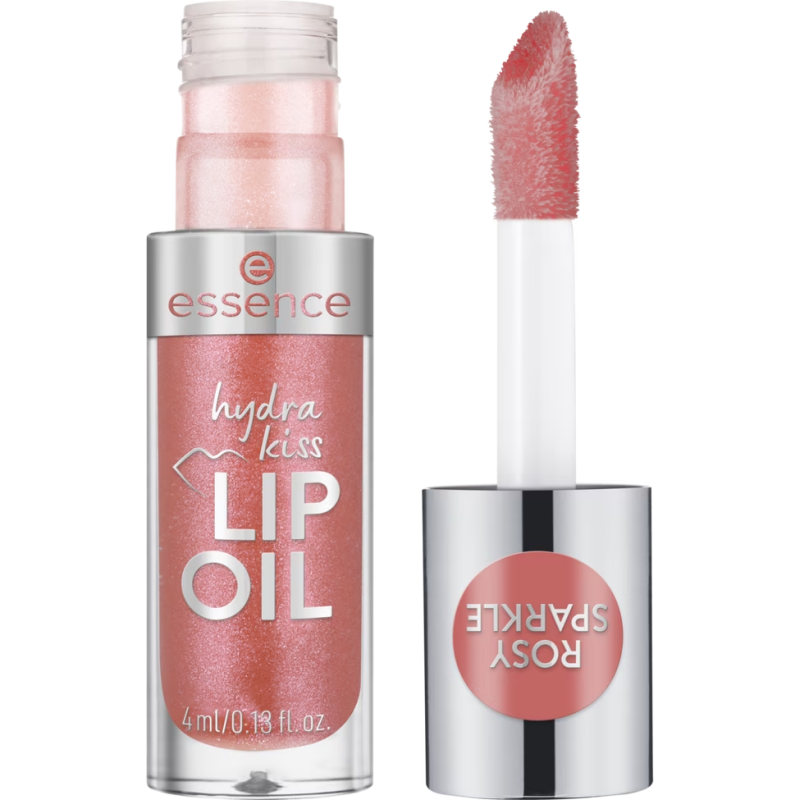Essence Hydra Kiss Lip Oil – 11 Rosy Sparkle
