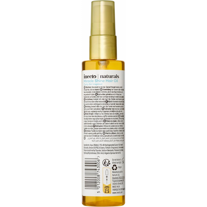 Inecto Naturals Miracle Shine Hair Oil à l'Argan