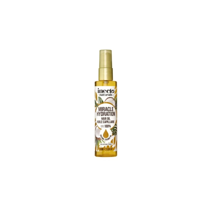 Inecto Naturals Miracle Hydration Hair Oil à la Noix de Coco