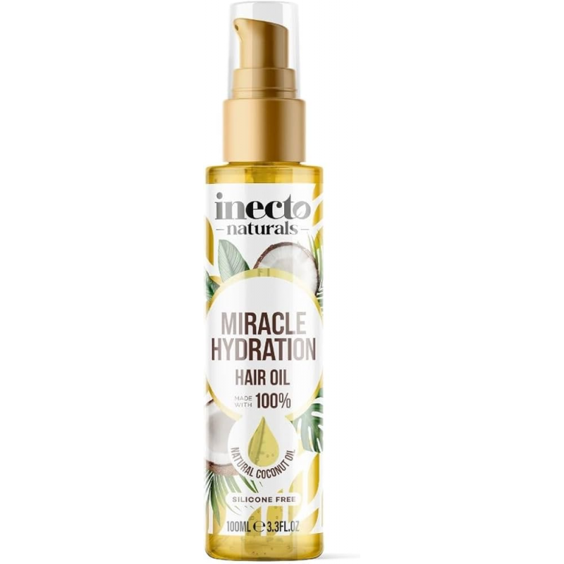 Inecto Naturals Miracle Hydration Hair Oil à la Noix de Coco