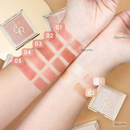 Golden Rose Iconic Blush Duo – 01