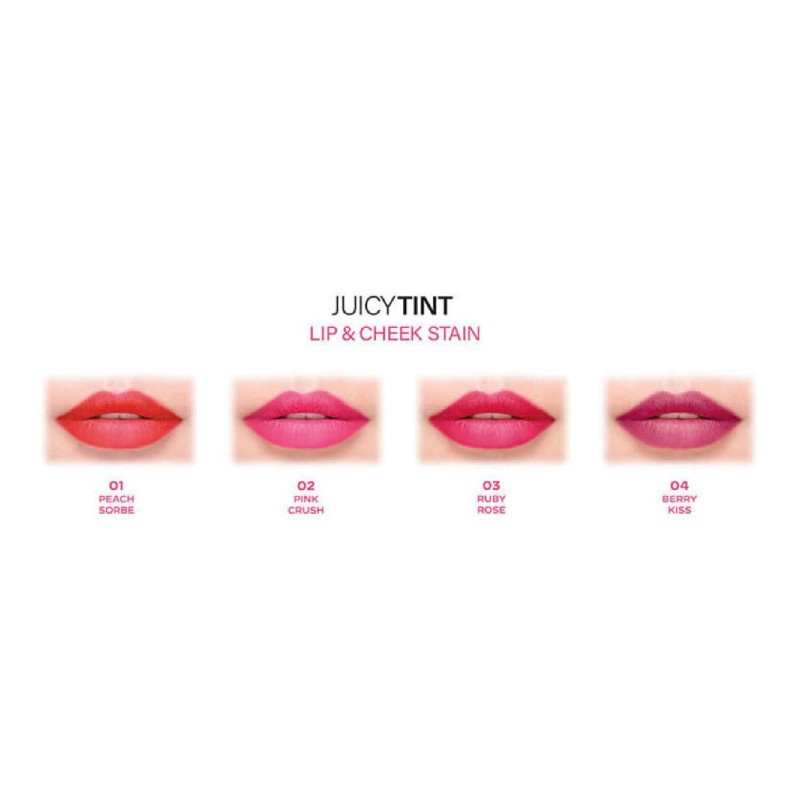 Golden Rose Juicy Tint Lip & Cheek Stain – 01