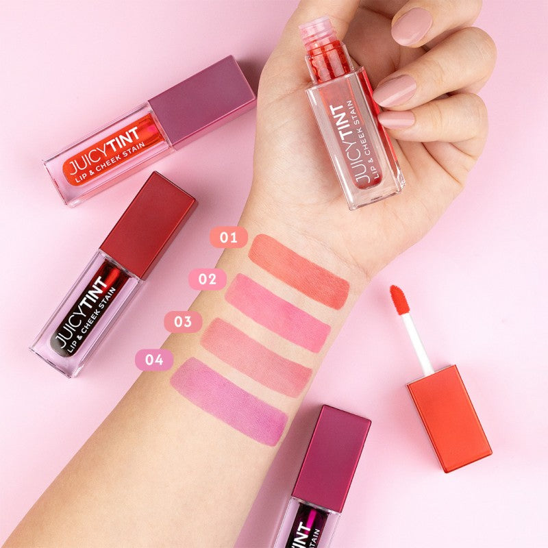 Golden Rose Juicy Tint Lip & Cheek Stain – 01