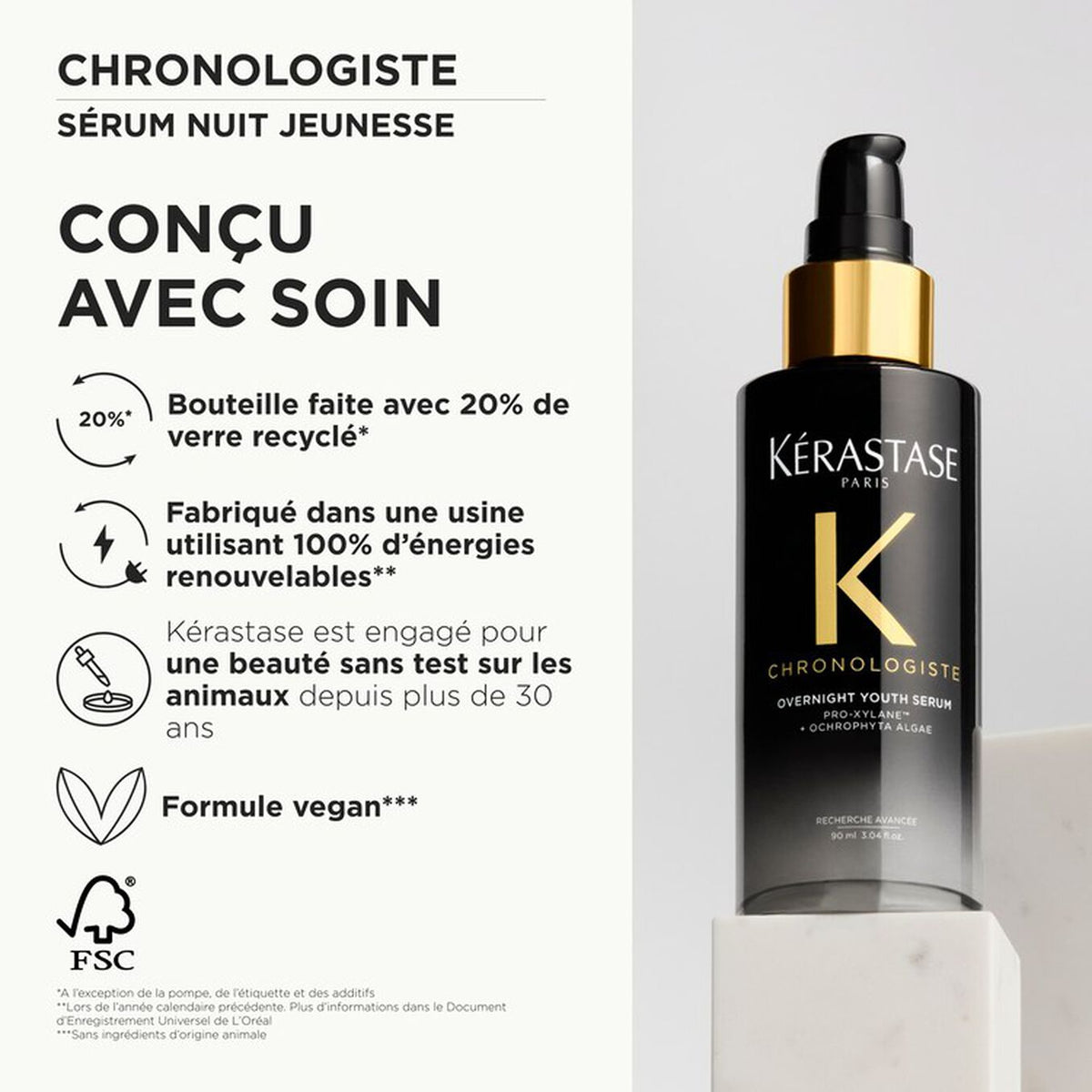 Kérastase Chronologiste Sérum Nuit Jeunesse – 90 ml