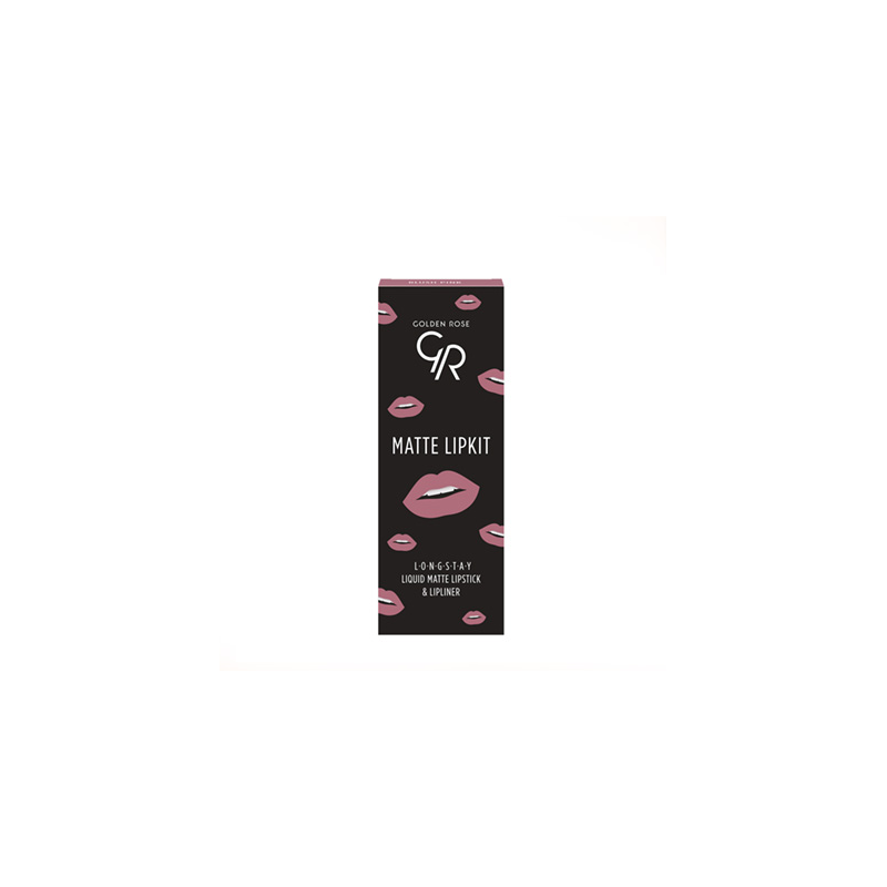 Golden Rose Matte Lip Kit – Blusher Pink