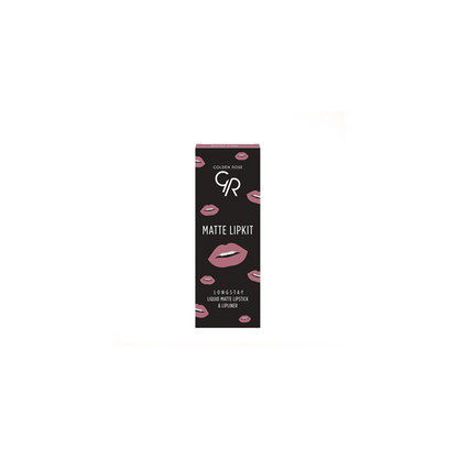 Golden Rose Matte Lip Kit – Blusher Pink