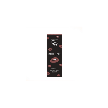 Golden Rose Matte Lip Kit – Rose Taupe