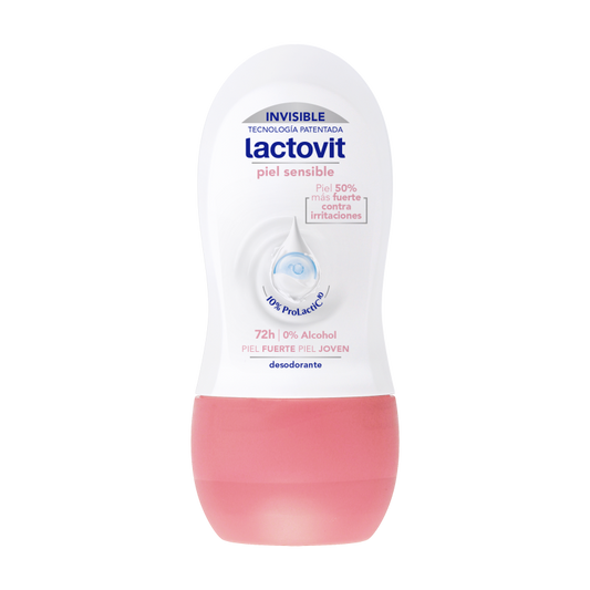 Lactovit Déodorant Roll-on Piel Sensible Invisible