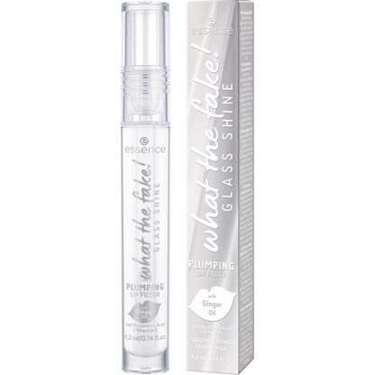 Essence What The Fake! Glass Shine Plumping Lip Filler – 01 Oh So Glassy