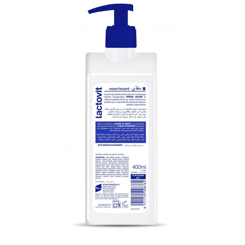 Lactovit Lait Corporel Nourrissant – 250 ml