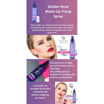Golden Rose Make-Up Fixing Spray