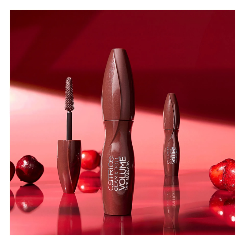 Catrice Eternal Red Glam & Doll Volume Mini Mascara – C01 Burgundy