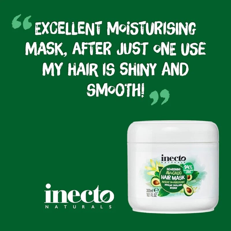 Inecto Naturals Deeply Nourish Miracle Hair Mask à l'Avocat