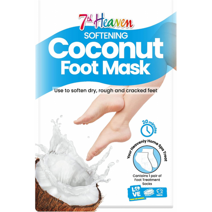 7th Heaven Softening Coconut Foot Mask
