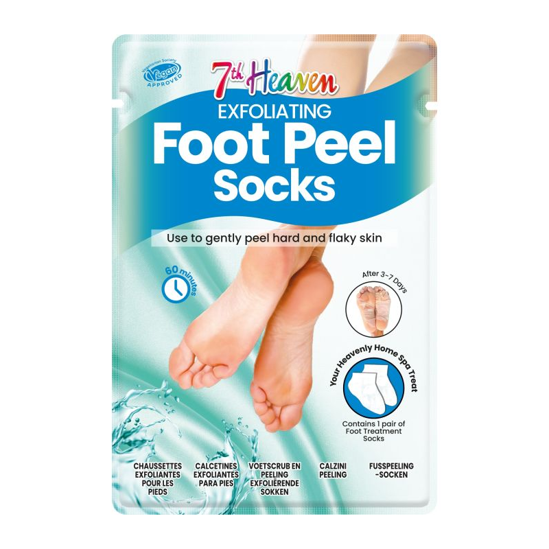 7th Heaven Exfoliating Foot Peel Socks
