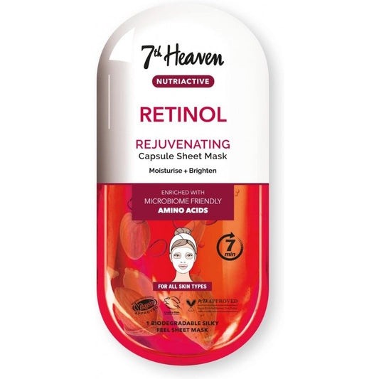7th Heaven Nutriactive Retinol Rejuvenating Capsule Sheet Mask