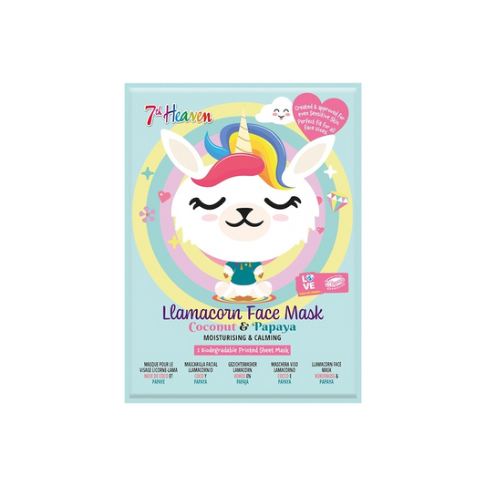 7th Heaven Llamacorn Face Mask Coconut & Papaya