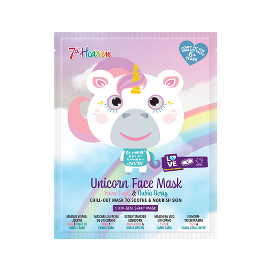 7th Heaven Unicorn Face Mask