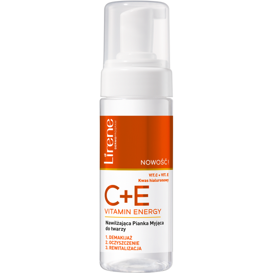Lirene C+E Vitamin Energy Mousse Nettoyante Visage