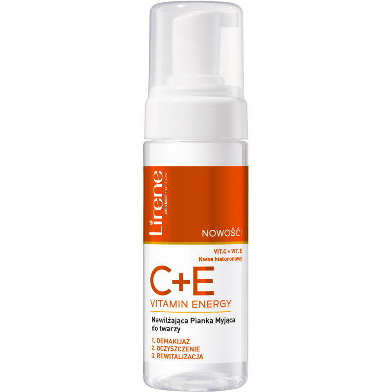 Lirene C+E Vitamin Energy Mousse Nettoyante Visage