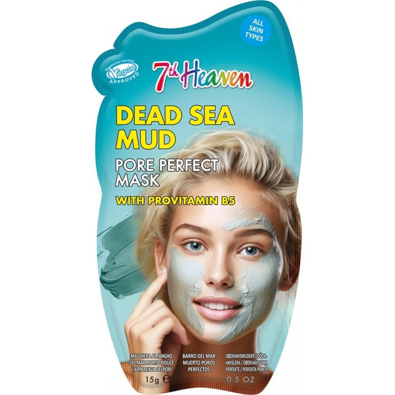 7th Heaven Dead Sea Mud Pore Perfect Mask with Provitamin B5