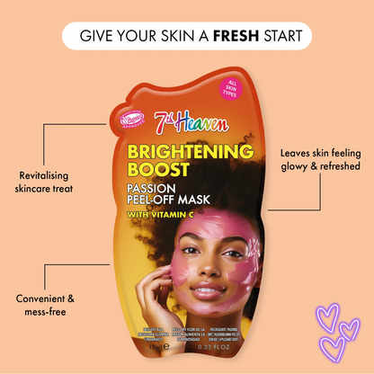 7th Heaven Brightening Boost Passion Peel-Off Mask with Vitamin C