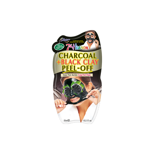 7th Heaven Charcoal + Black Clay Peel-Off Mask
