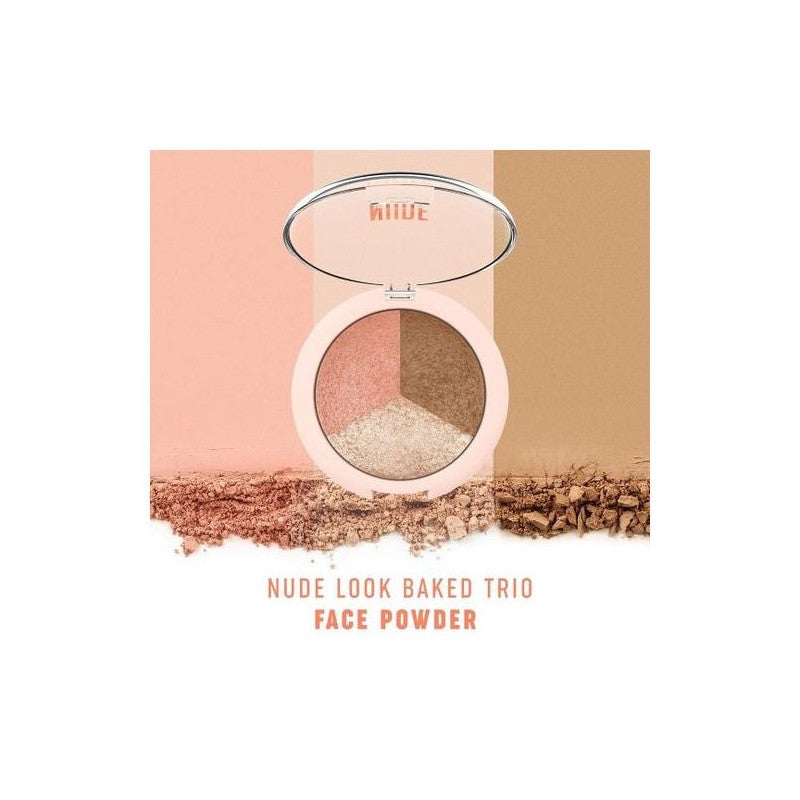 Golden Rose Nude Look Baked Trio