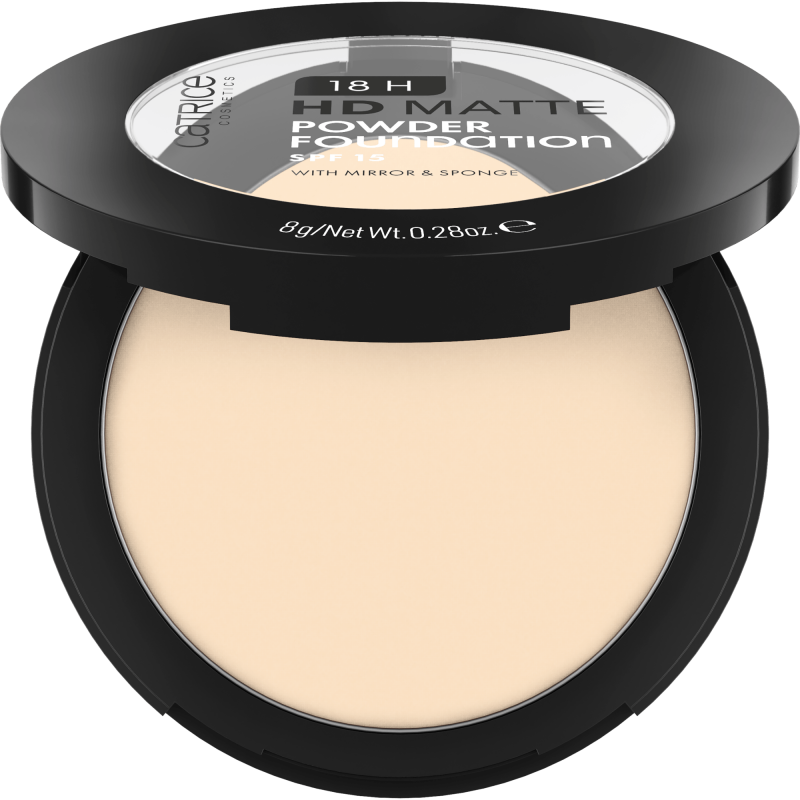 Catrice 18H HD Matte Powder Foundation – 001