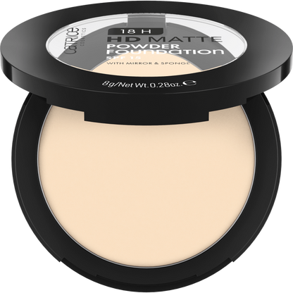 Catrice 18H HD Matte Powder Foundation – 001