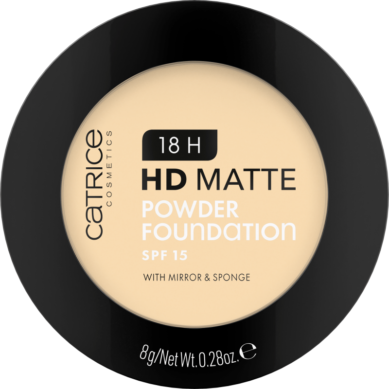 Catrice 18H HD Matte Powder Foundation – 010