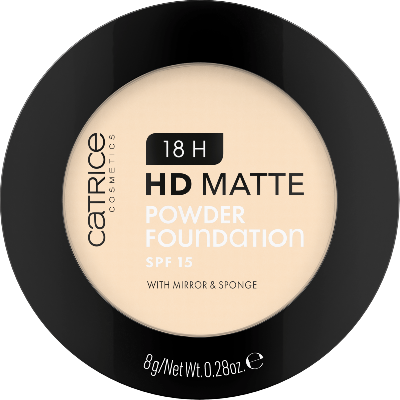 Catrice 18H HD Matte Powder Foundation – 001