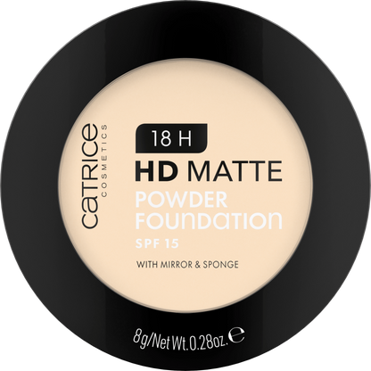 Catrice 18H HD Matte Powder Foundation – 001
