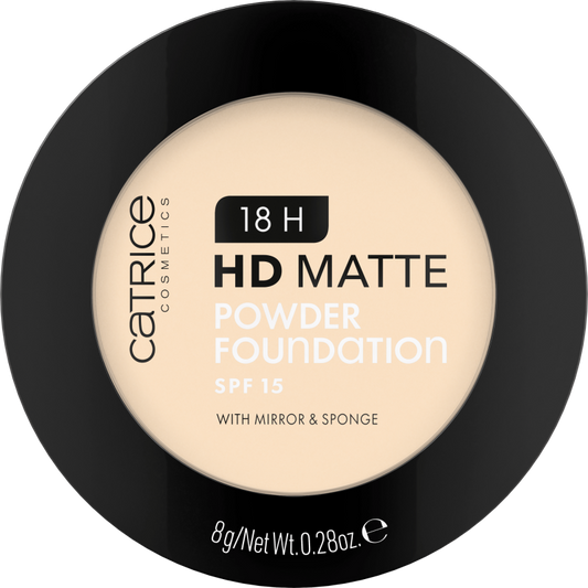 Catrice 18H HD Matte Powder Foundation – 001