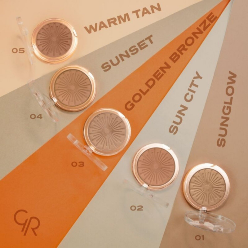 Golden Rose Sun Bright Bronzer Powder – 01