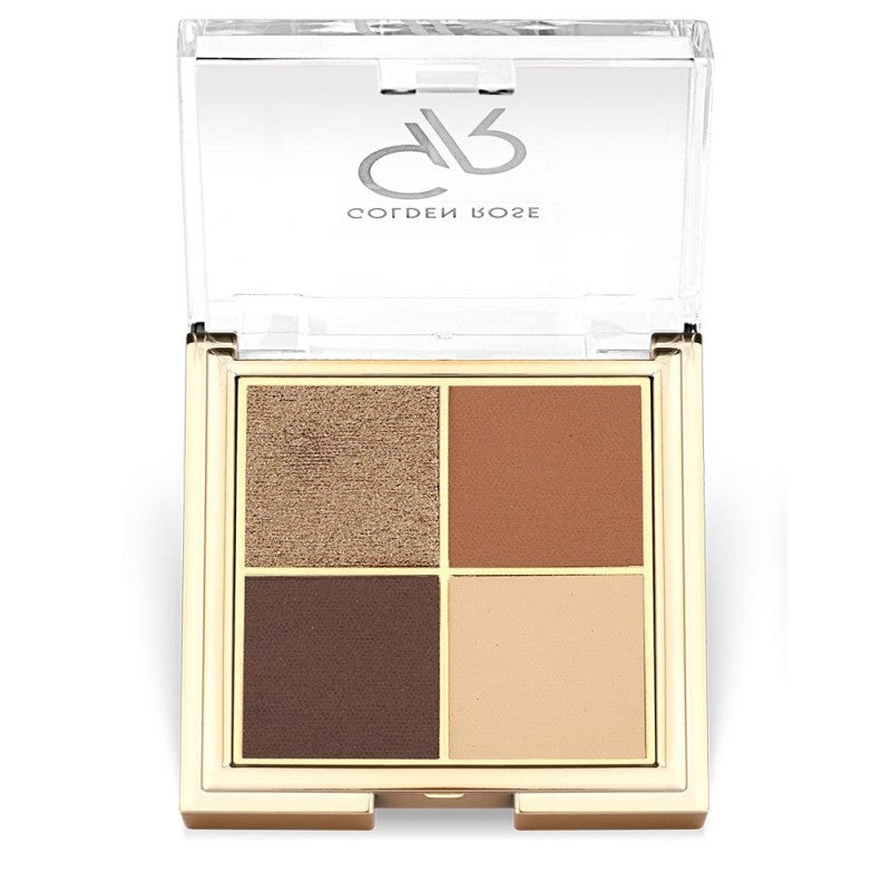 Golden Rose Quattro Eyeshadow Palette – 04