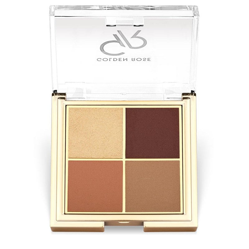 Golden Rose Quattro Eyeshadow Palette – 06