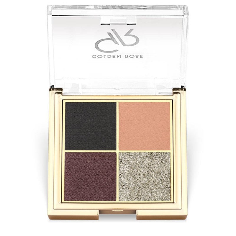 Golden Rose Quattro Eyeshadow Palette – 01