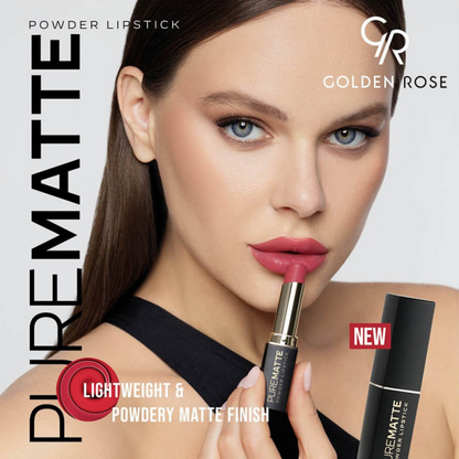 Golden Rose Pure Matte Powder Lipstick – 101
