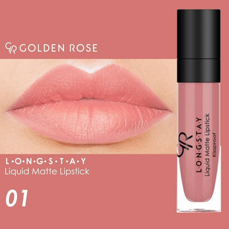 Golden Rose Longstay Liquid Matte Lipstick – 01