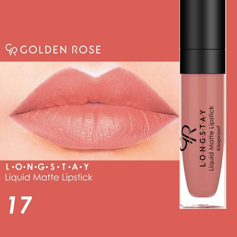 Golden Rose Longstay Liquid Matte Lipstick – 17