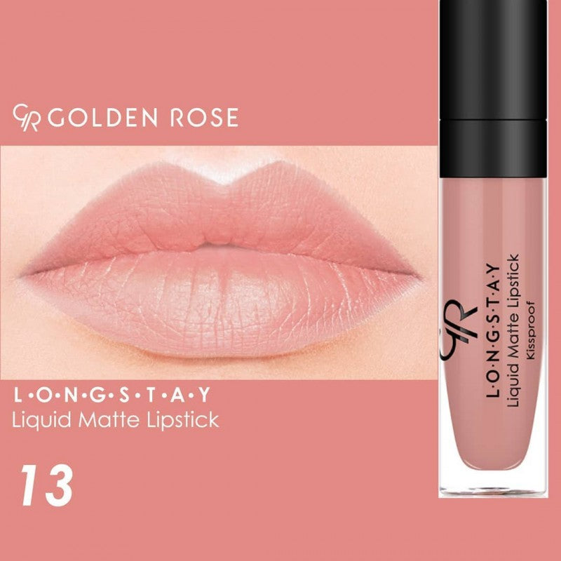 Golden Rose Longstay Liquid Matte Lipstick – 13