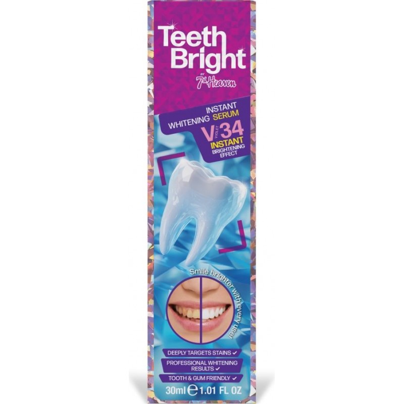 7th Heaven Teeth Bright Sérum Blanchissant Instantané Sans Peroxyde