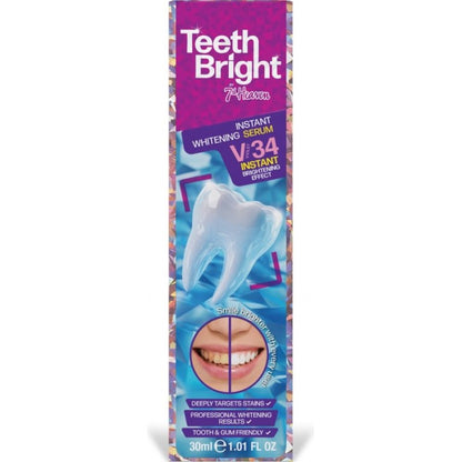 7th Heaven Teeth Bright Sérum Blanchissant Instantané Sans Peroxyde