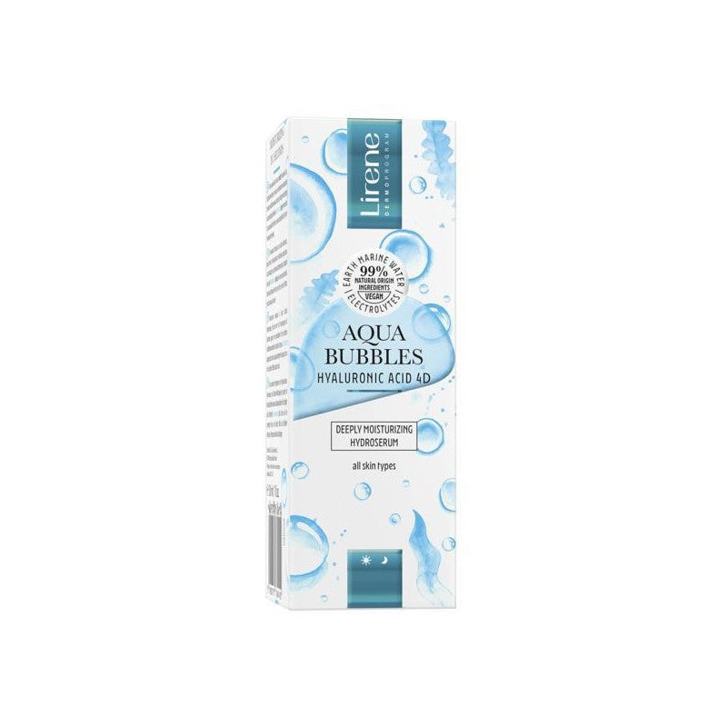 Lirene Aqua Bubbles Hyaluronic Acid 4D Deeply Moisturizing Hydroserum