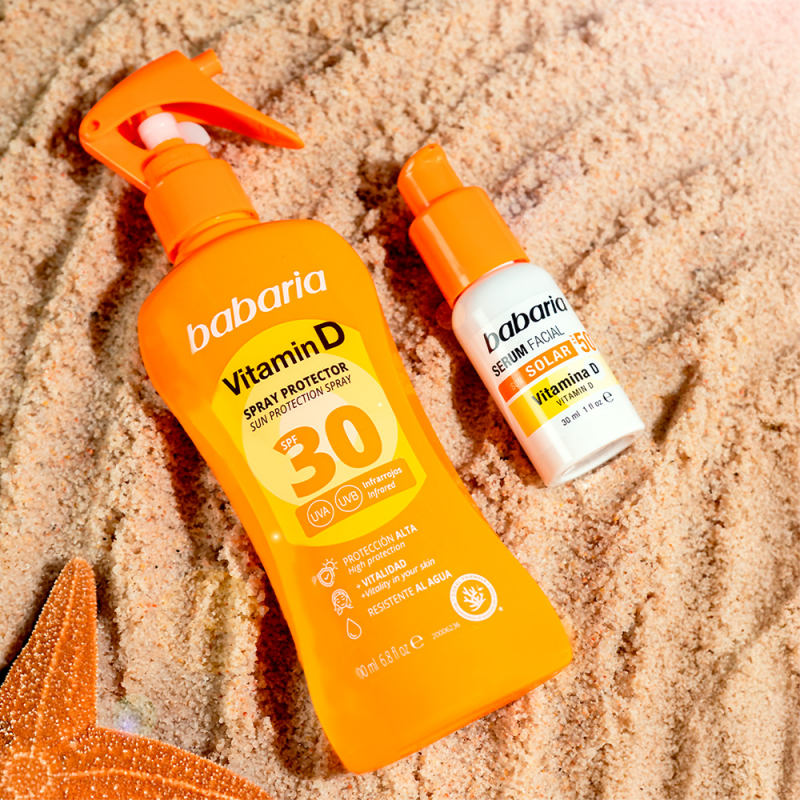 Babaria Vitamin D Spray Protecteur Solaire SPF 30