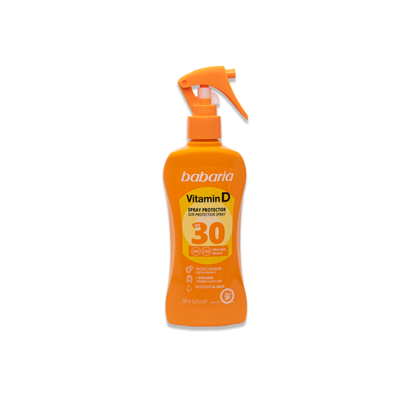 Babaria Vitamin D Spray Protecteur Solaire SPF 30