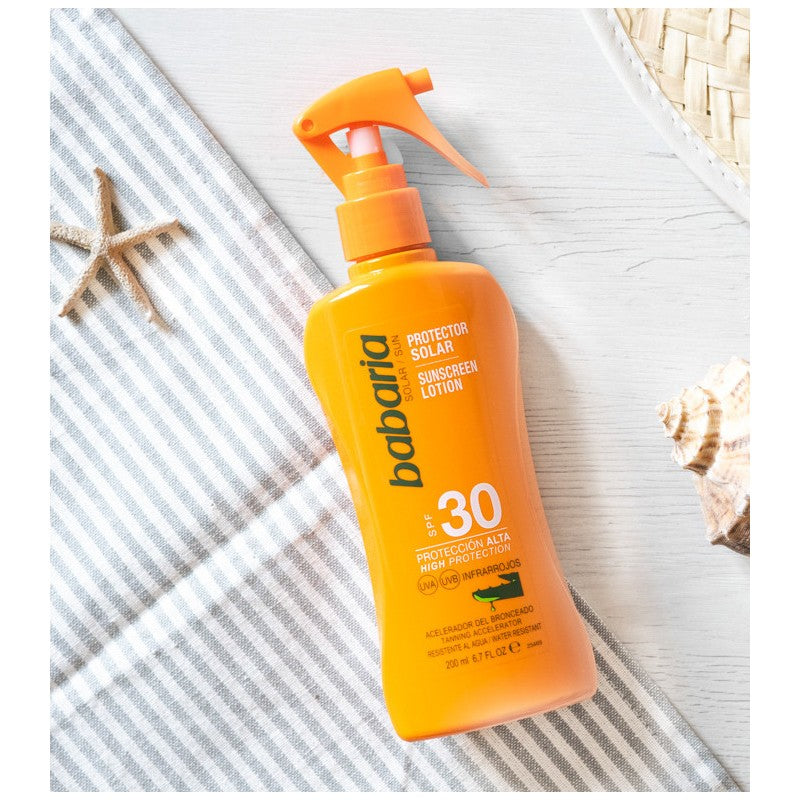 Babaria Aloe Vera Spray Sunscreen Lotion SPF 30